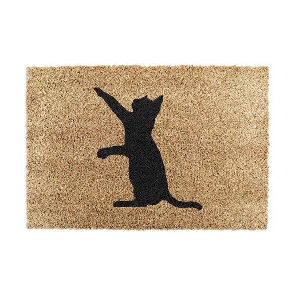 Wycieraczka z włókna kokosowego 40x60 cm Cat – Artsy Doormats