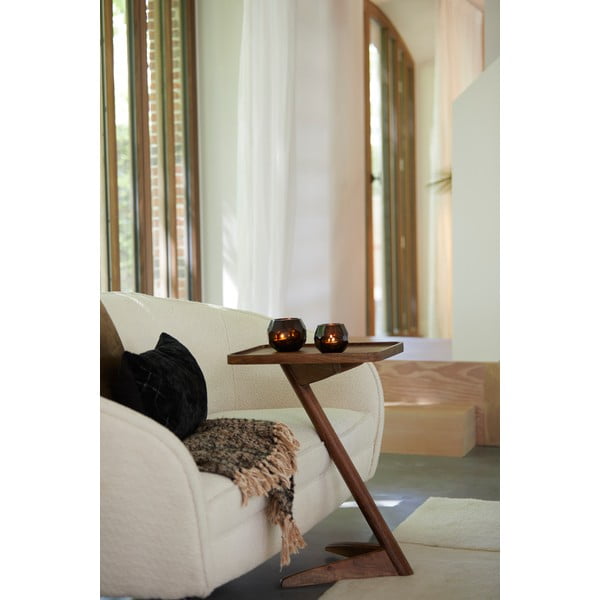 Stolik z litego drewna mango 42x45 cm Qiano – Light & Living-image-1