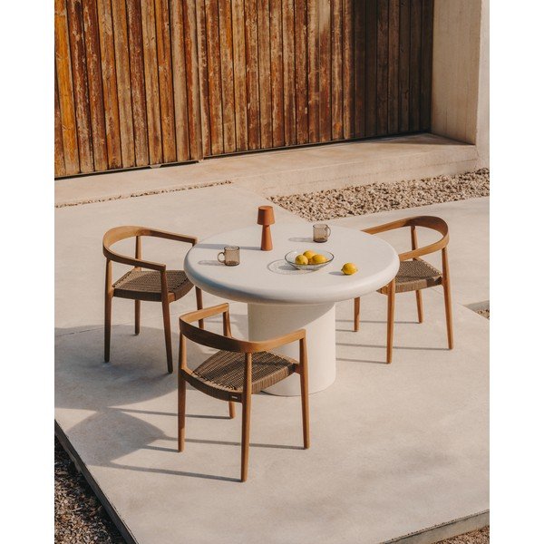 Okrągły stół ogrodowy ø 140 cm Addaia – Kave Home-image-1