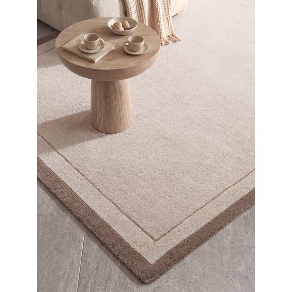 Brązowy/kremowy dywan z mieszanki wełny 120x170 cm Niko – Villeroy&Boch-image-3