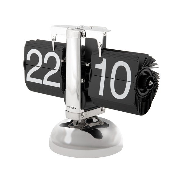 Cyfrowy zegar stołowy Small Flip – Karlsson-image-3