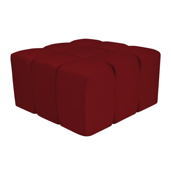 Czerwony podnóżek Mazzini Sofas Lotus