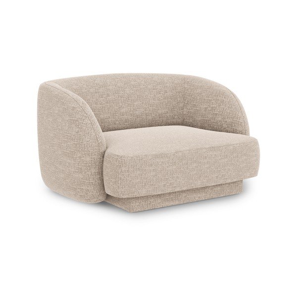 Beżowy fotel Miley – Micadoni Home-image-3