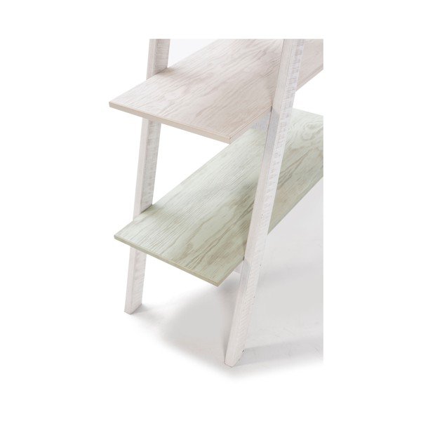 Biały regał dziecięcy z konstrukcją z drewna sosnowego Marckeric Perlé-image-4