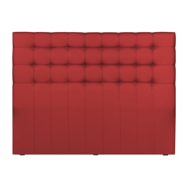 Czerwony zagłówek łóżka Palaces de France Belcourt, 200x120 cm