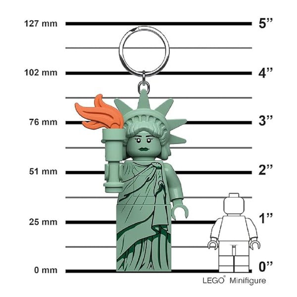 Zielony breloczek z latarką Statue of Liberty – LEGO®-image-3