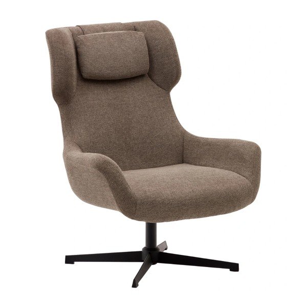 Brązowy fotel Zalina – Kave Home