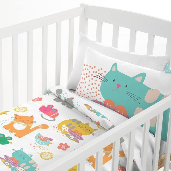 Pościel Moshi Moshi Cat & Mouse, 100x135 cm-image-3