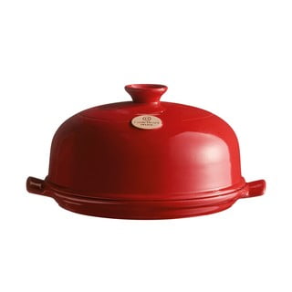 Czerwona ceramiczna okrągła forma do pieczenia chleba Emile Henry, ⌀ 28,5 cm