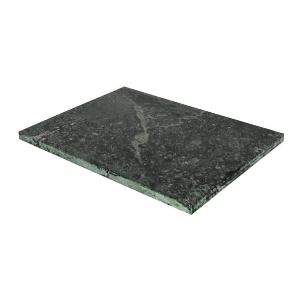 Zielona marmurowa deska do krojenia Strömshaga, 30x40 cm