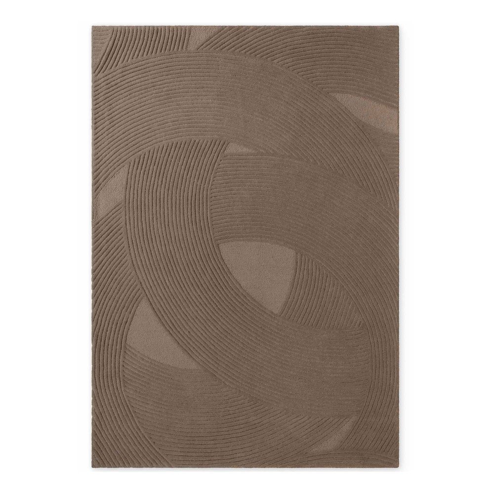 Brązowy wełniany dywan 200x300 cm Kensington Victoria – Ted Baker