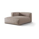 Beżowy moduł sofy (lewostronny) Martina – Micadoni Home