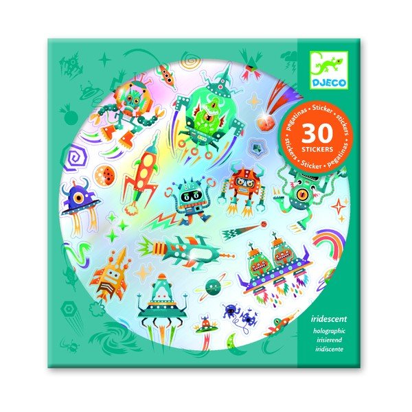 Zestaw 30 naklejek Djeco Space-image-1