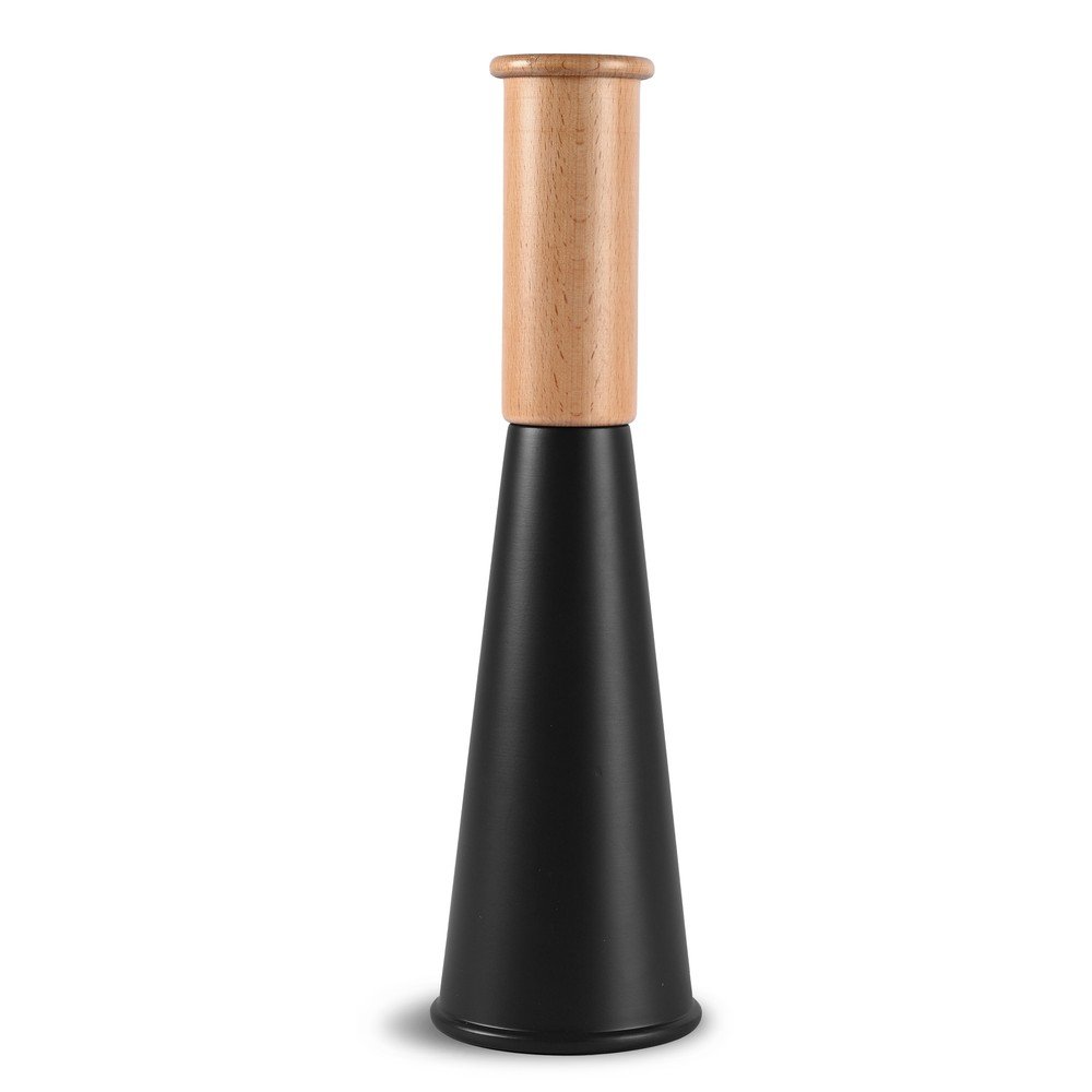 Czarny/w naturalnym kolorze młynek do soli i pieprzu ceramiczny Gurken – Sagaform