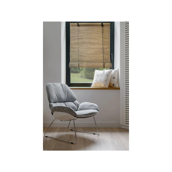Bambusowa roleta w naturalnym kolorze 90x220 cm Lyra – Gardinia-image-1