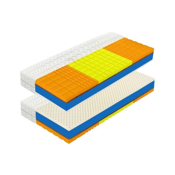 Zestaw 2 materaców w cenie jednego z 2 poduszkami Tropico Kaszmir 20, 90x200 cm-image-1