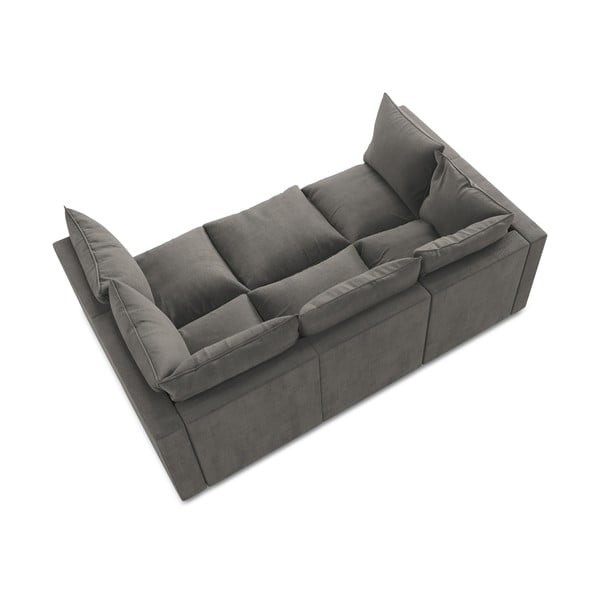 Ciemnoszara sofa 255 cm Manao – Makamii-image-3