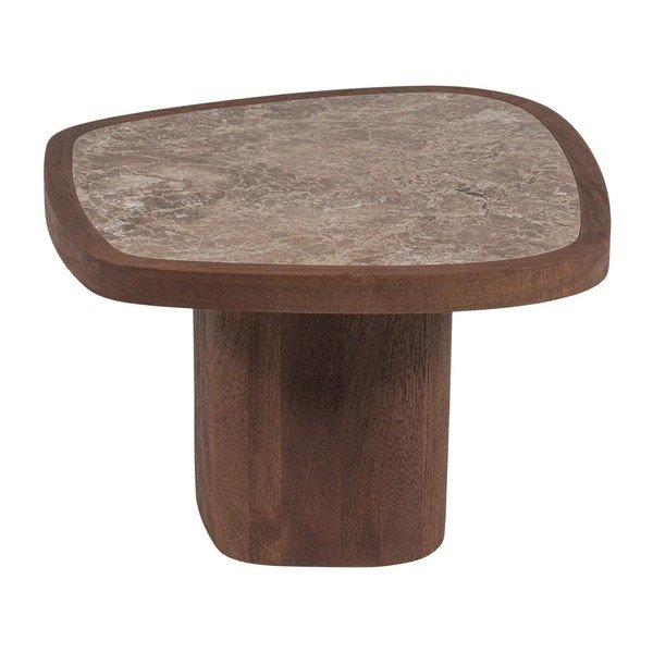 Brązowy stolik 60x70 cm Granu – WOOOD-image-3