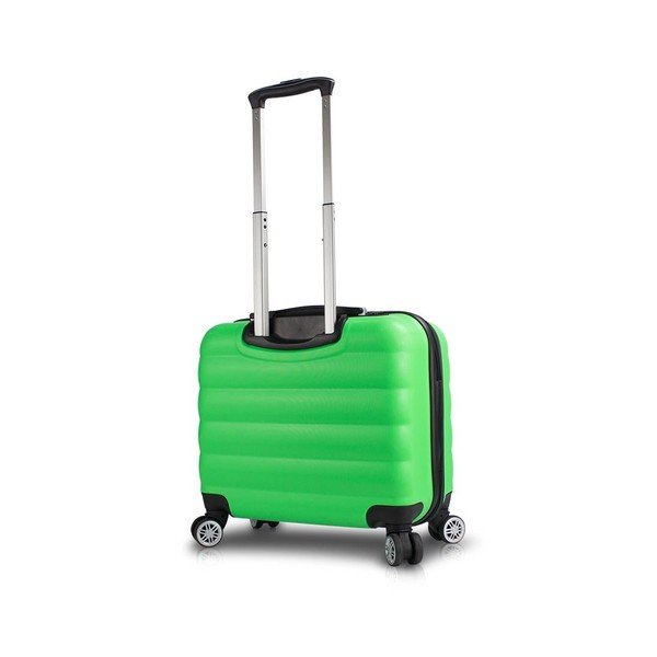 Zielona walizka na kółkach z USB My Valice COLORS RESSNO Cabin Suitcase