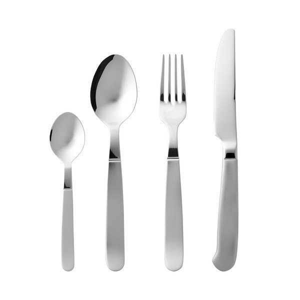Sztućce ze stali nierdzewnej w kolorze srebra 16 szt. Rejka – Gense