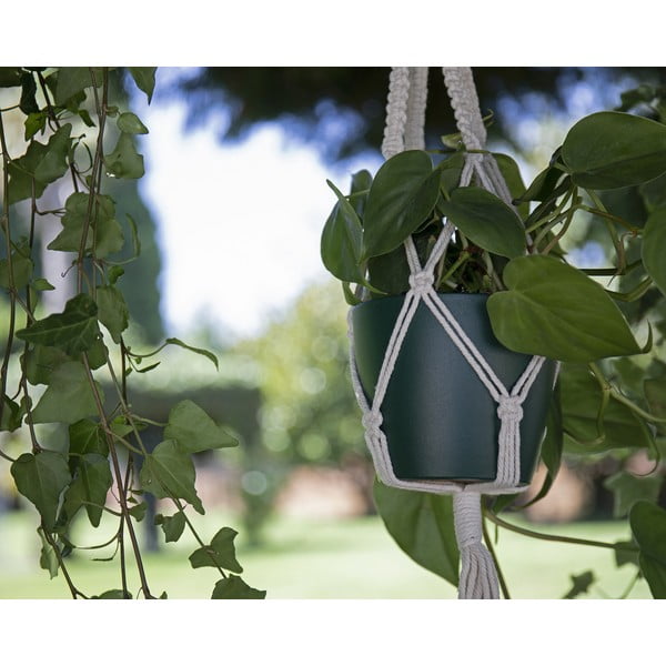 Tekstylny system do zawieszenia doniczki ø 10 cm (wysokość 120 cm) Macramé – Artevasi-image-1