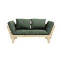 Sofa rozkładana Karup Design Beat Natural Clear/Olive Green