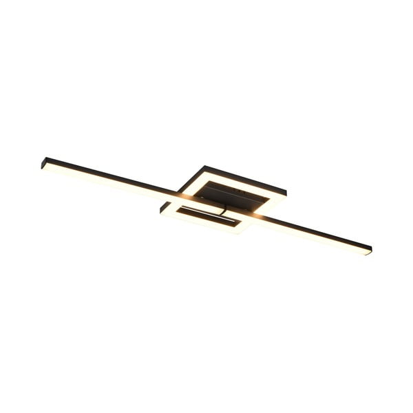Czarna lampa sufitowa LED 16x54 cm Viale – Trio