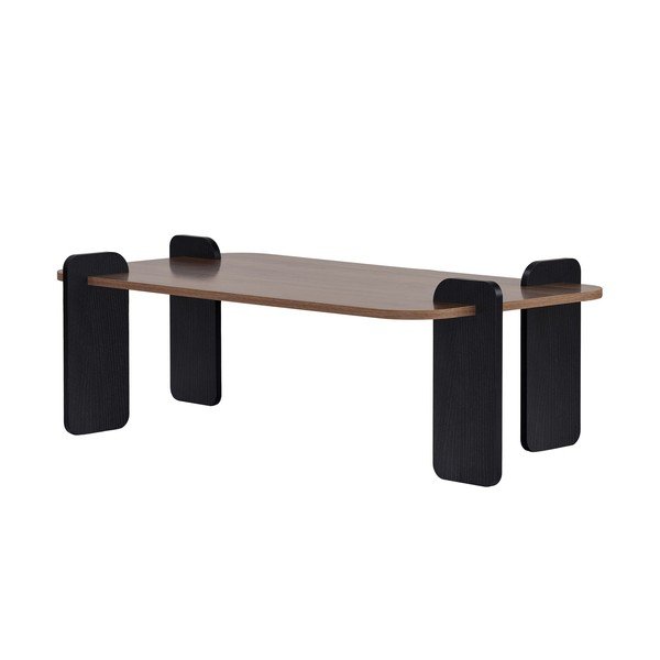 Brązowy stolik 60x120 cm Renard – Nordure
