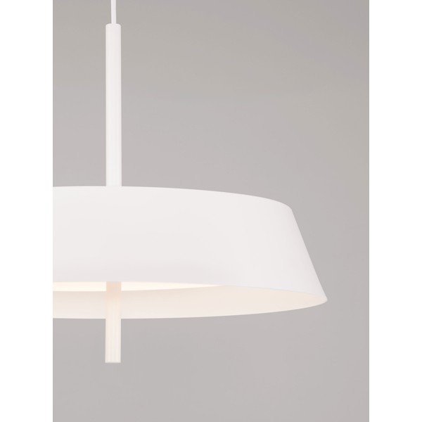Biała aluminiowa lampa wisząca LED ze ściemniaczem ø 45 cm Velio – Nova Luce-image-3
