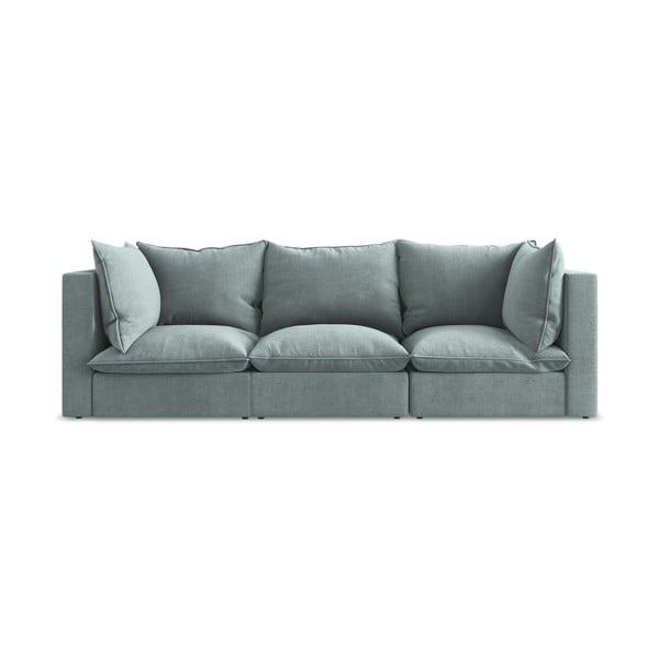 Niebieska sofa 255 cm Manao – Makamii