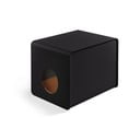 Czarna kuweta dla kota 41x54,5 cm Sito Black – MiaCara