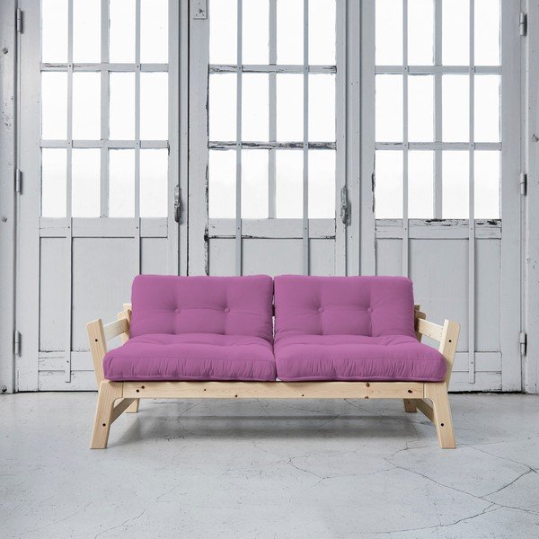 Sofa rozkładana Karup Step Natural/Taffy Pink-image-1