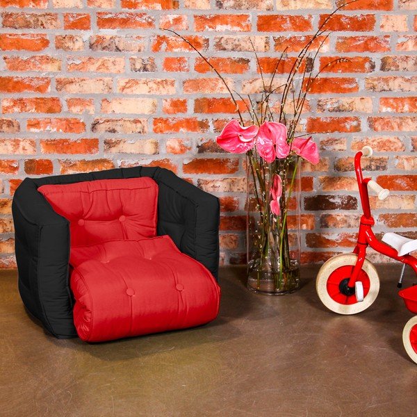 Fotel dziecięcy Karup Baby Dice Red/Black-image-1