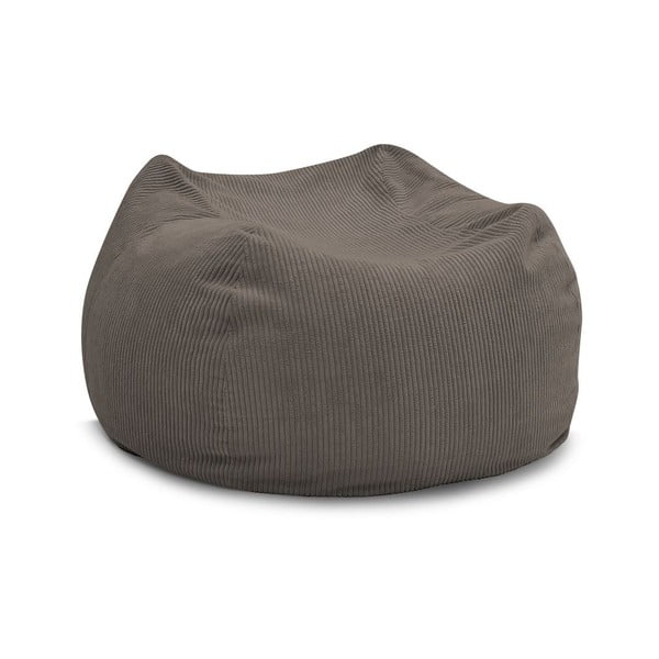 Szarobrązowy worek do siedzenia Voltaire – Bobochic Paris