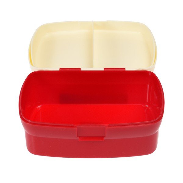 Czerwono-kremowy pojemnik śniadaniowy dla dzieci Prehistoric Land – Rex London-image-3