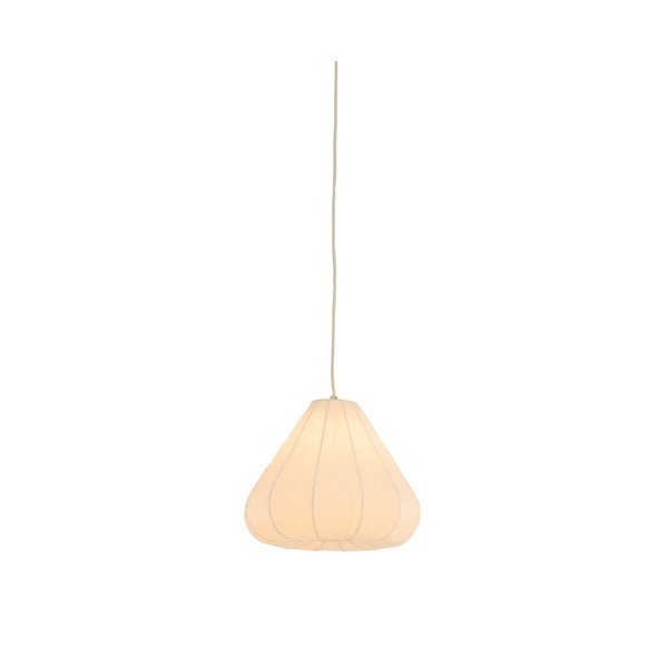 Kremowa lampa wisząca z papierowym kloszem ø 10 cm Sarella – Light & Living-image-2