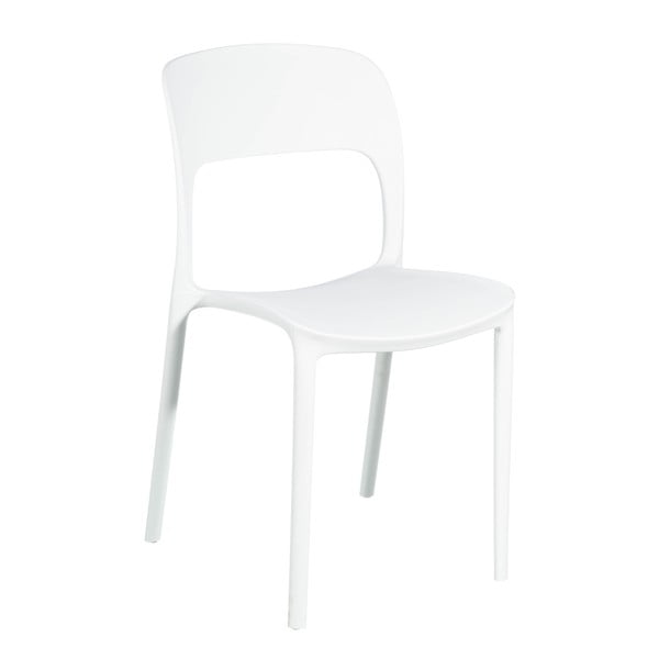 Białe krzesło Ixia Anesa