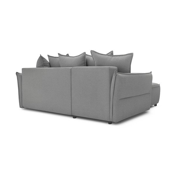 Jasnoszary rozkładany narożnik (lewostronny) Leon – Bobochic Paris-image-4