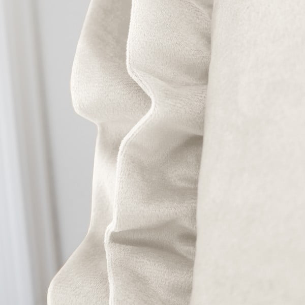 Aksamitna poduszka dekoracyjna 43x43 cm Velvet Double Frill – Catherine Lansfield-image-3