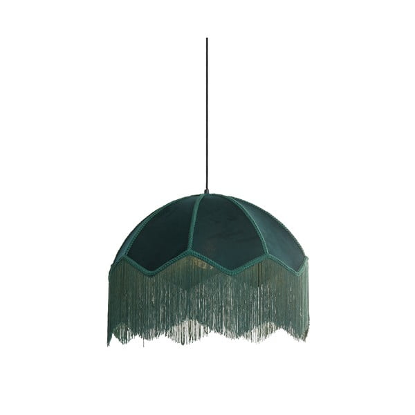 Morska lampa wisząca z tekstylnym kloszem ø 50 cm Malacia – Light & Living