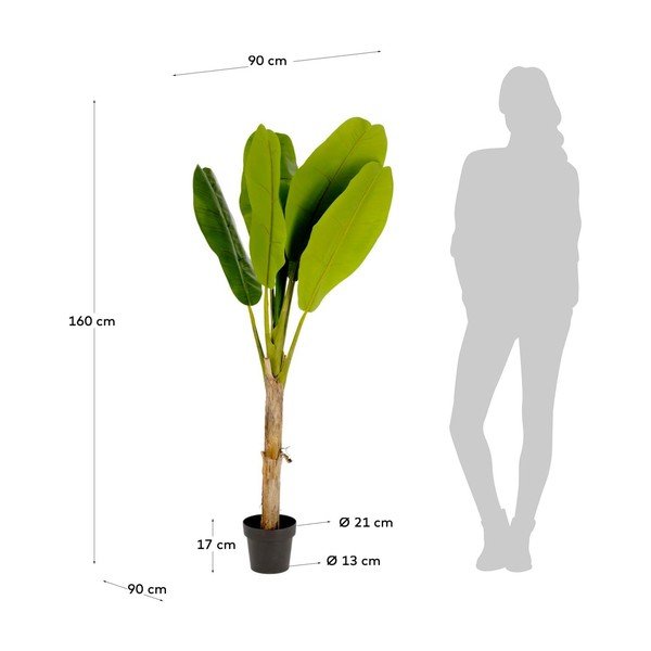 Sztuczna palma (wysokość 160 cm) Baa – Kave Home-image-3