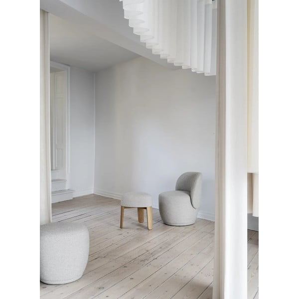 Szara sofa z materiału bouclé 137,5 cm KUON – Blomus-image-4