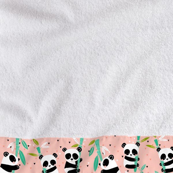 Zestaw 2 ręczników dziecięcych Moshi Moshi Pandi Garden-image-1