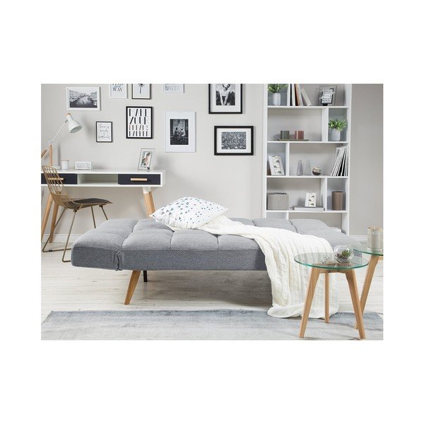 Jasnoszara sofa rozkładana Monobeli Nancy-image-3