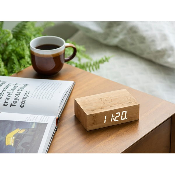 Budzik cyfrowy Flip Click – Gingko-image-1