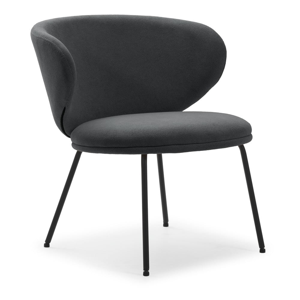 Antracytowy fotel Rush – Marckeric