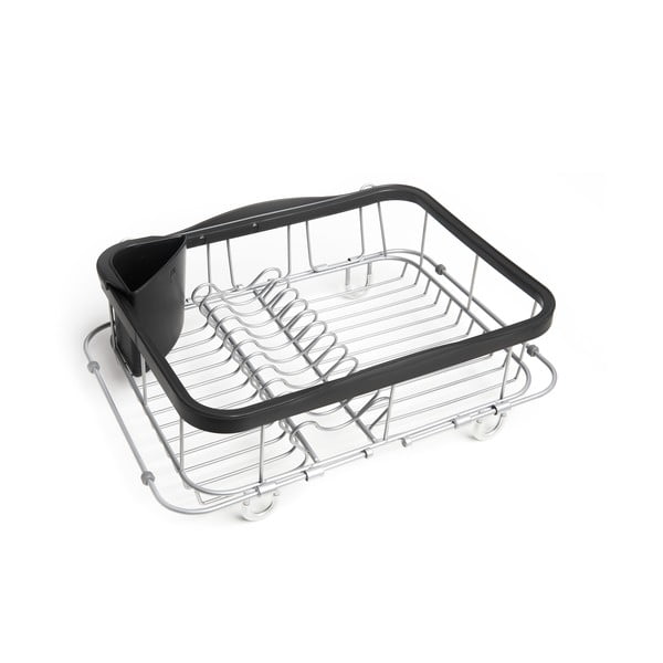 Czarny stalowy ociekacz 37x29 cm Sinkin – Umbra