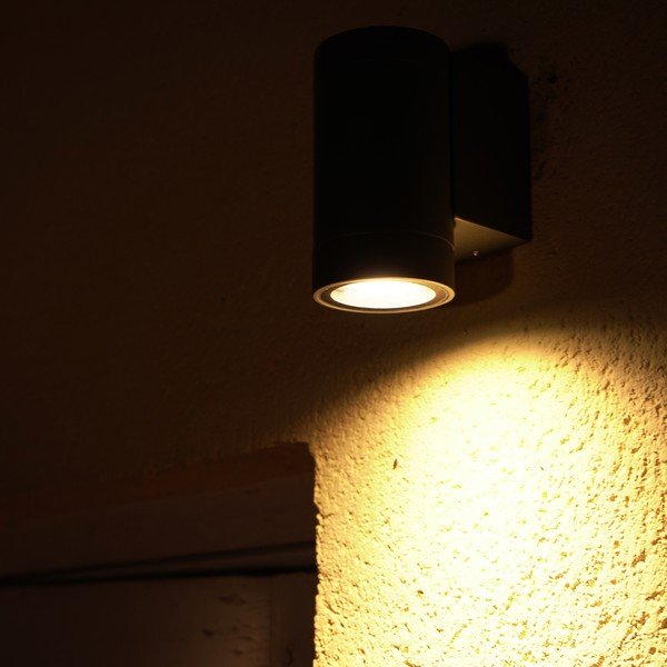 Brązowy kinkiet SULION Rega, wys. 9 cm-image-2