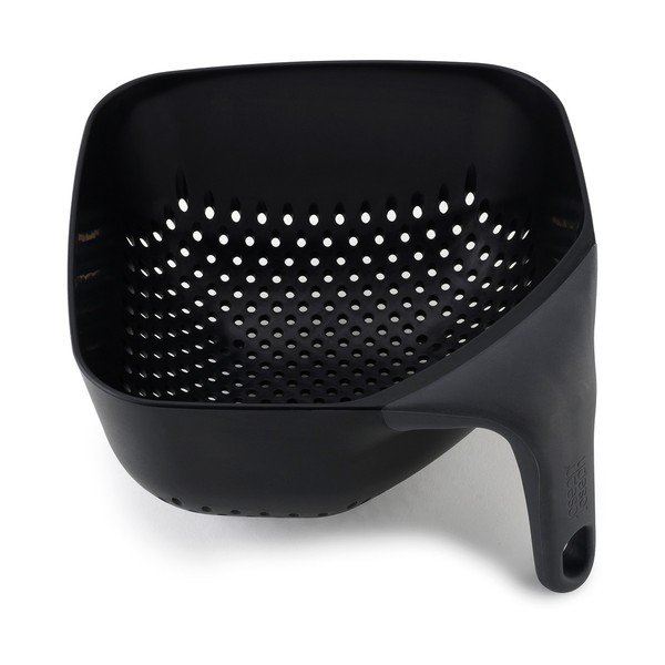 Czarny durszlak Joseph Joseph Square Colander Medium