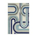 Szaroniebieski dywan 200x290 cm Nova Retro Blue – Asiatic Carpets